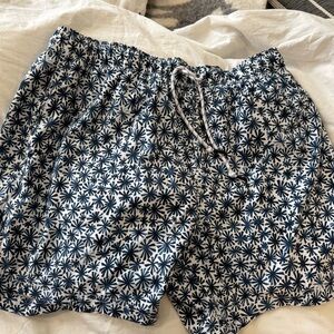Lucky Brand Blue and White Starburst Shorts